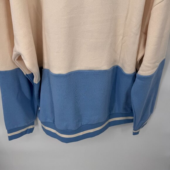 Her Universe Disney Lilo Stitch Ohana Sweatshirt Womens 2X White‎ Blue NEW - Picture 7 of 8